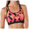 Nikita Agave Sports Bra - Women's&nbsp;Fresh Salmon Print