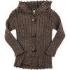 Nui Organics Rib Hooded Jacket - Toddler Girls'