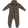 Nui Organics Milo Hooded Romper - Infant Boys'&nbsp;Cocoa