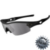 Oakley Radar Pitch Sunglasses Matte Black/Gray, One Size