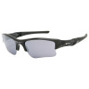 Oakley Flak Jacket XLJ Sunglasses Jet Black/Blk Irid, One Size