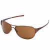 Oakley Restless Sunglasses Polished Brown/Dark Bronze, One Size