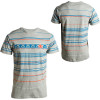 Oakley Stacked Stripes T-Shirt - Short-Sleeve - Men's Heather Grey, S