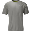Outdoor Research Echo T-Shirt - Short-Sleeve - Men's&nbsp;Pewter/Lemongrass