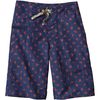 Patagonia Wavefarer Board Short - Boys'&nbsp;Scorpo/Navy Blue