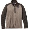 Patagonia 1/4-Zip Better Sweater  - Men's&nbsp;Pale Khaki/Dark Walnut