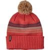 Forest Stripe Knit: Sumac Red