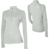 Patagonia Capilene 2 Lightweight Zip-Neck Top - Women's Feather Grey/Natural X-dye, M