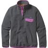 Patagonia Synchilla Lightweight Snap-T Fleece Pullover - Women's&nbsp;Nickel/Mock Purple