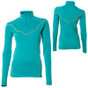 Powderhorn Buckle Bunny Zipneck Sweater - Women's