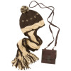 prAna Travelin' Tassles Package - Cable Scarf & Hemp Wallet
