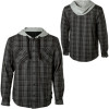 JW Button Down Hooded Shirt - Long-Sleeve - Men's