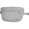 Pacsafe RFIDsafe 100 RFID-Blocking Travel Waist Wallet&nbsp;Neutral Grey
