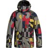 Quiksilver Mission Print Jacket - Boys'&nbsp;Randomqk Brown