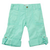 Roxy Red Sun Convertible Pant - Girls': When your gal gets too hot running around in the Roxy Girls' Red Sun Convertible Pants, just roll up the bottoms, tie them up with the side leg tie, and turn these pants into cool capris.