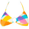 Roxy Born To Be Wild Flower Bra Bikini Top - Women's