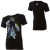 Roxy Feathery Goodness V-Neck T-Shirt - Short-Sleeve - Women's