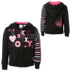 Roxy Sunset Stripe Full-Zip Hooded Sweatshirt - Little Girls'