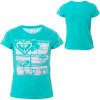 Roxy Catch The Sun T-Shirt - Short-Sleeve - Little Girls'