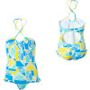 Roxy Starfish Beach Slip N Slide Swimsuit - Toddler Girls'