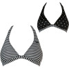 Roxy Rock Steady 70's Halter Reversible Bikini Top - Women's