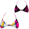 Roxy Fade Away Flower Bra Reversible Bikini Top - Women's