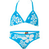 Roxy Tropicana Tango Surfs Up Bikini - Girls' Turquoise