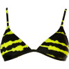 Roxy Surfari Daisy Bra Bikini Top - Women's Black, M