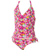 Roxy Daisy Gypsy Halter Tiki Tri Tankini Set - Girls'