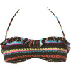 Roxy Dream Weaver Ruffle Bandeau Bikini Top - Women's