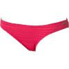 Roxy Wild Emotion Fringe Scooter Bikini Bottom - Women's