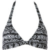 Roxy Abstract Tribal '70s Halter Bikini Top - Women's