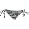 Roxy Abstract Tribal 70s Lowrider Tie-Side Bikini Bottom - Women's