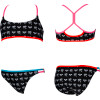 Roxy Breezy Babe Binded Sport Swimsuit - Girls'