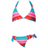 Roxy Carefree Crusin '70s Halter Swimsuit - Girls'