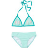 Roxy Wild & Free Tiki Tri Swimsuit - Girls'