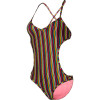 Roxy Sunrise To Sunset Criss Cross Monokini One-Piece Swimsuit - Women's