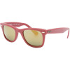 Ray-Ban Original Wayfarer Sunglasses Dark Red/Crystal Gold M