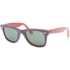 Ray-Ban Original Wayfarer Sunglasses Dark Violet/Crystal Gre