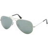 Ray-Ban Aviator Large Metal Sunglasses Silver/Grey, L