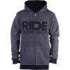 Ride Heathered Full-Zip Hoodie - Men's