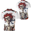 Ride 7 B Skeleton and Roses Jersey - Short-Sleeve - Men's