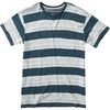 RVCA Horai Stripe Crew Shirt - Short-Sleeve - Men's&nbsp;Indigo