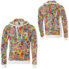 RVCA LS Dmote Full-Zip Hooded Sweatshirt - Men's