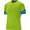 Salomon Agile T-Shirt - Short-Sleeve - Men's&nbsp;Granny Green/Union Blue