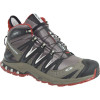 Salomon XA Pro 3D Mid GTX Ultra Trail Running Shoe - Men's Swamp/Black/Deep Red, 11.5