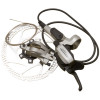 Shimano America Shimano LX Dual Control Lever, Caliper & Rotor Kit - Hydraulic - FRONT