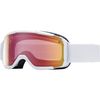 Smith Showcase OTG Goggles&nbsp;White Gbf/Red Sensor Mirror/Xtra Lens Not Incl.