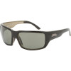 Smith Touchstone Sunglasses - Polarized Black/Polarized Gray Green Mirror, One Size