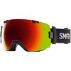 Smith I/O X Elite Turbo Fan Goggle&nbsp;Black/Red Sol X Mirror/Blue Sensor Mirror